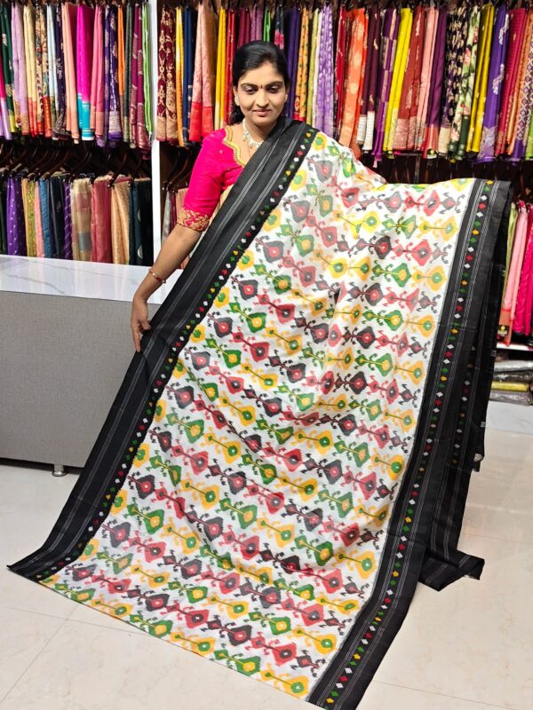Pochampally pure ikkat combodian pattu saree