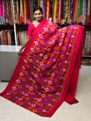 Pochampally pure ikkat combodian pattu saree