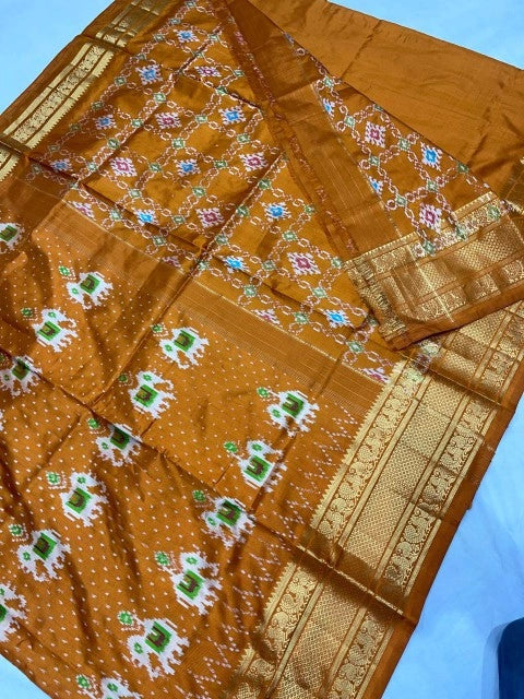 Pochampally pure kanchi boarder saree