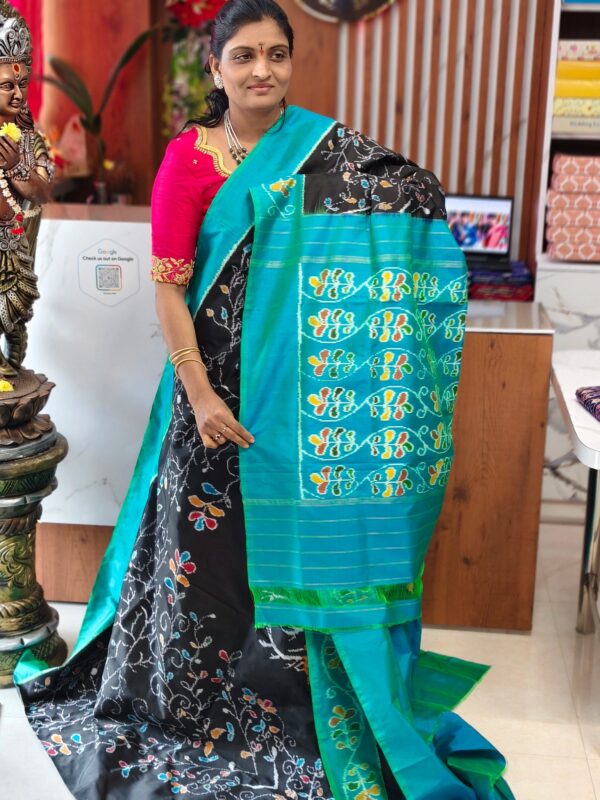 Pochampally spacial pure Madtasu pattu design saree - Pochampally Sarees by Shreekari Silks