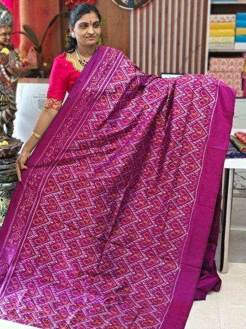 Pochampally pure Combodian pattu saree