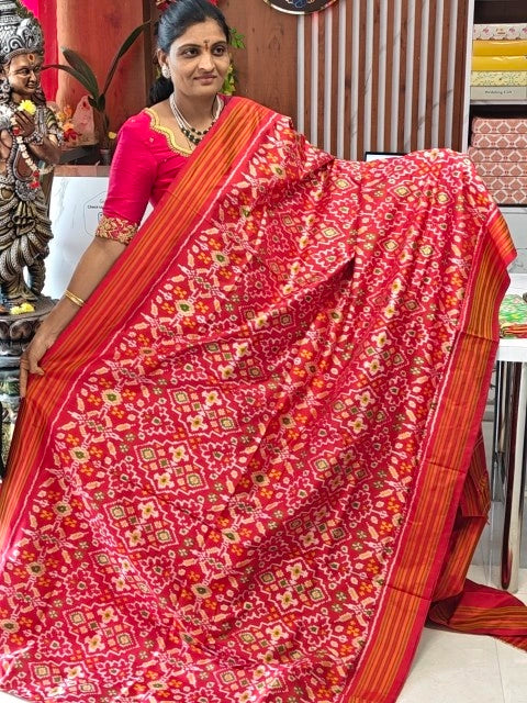 Pochampally pure Combodian pattu saree