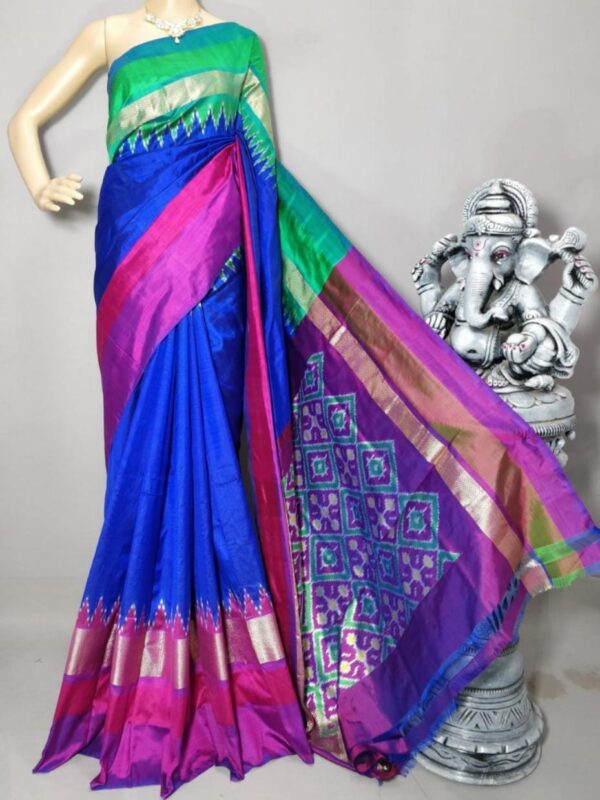 Pochampally pure ikkat silk saree