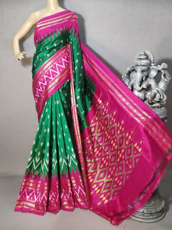 Pochampally pure ikkat silk saree