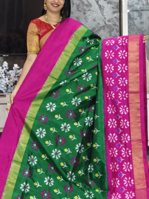 Pochampally pure ikkat patola saree