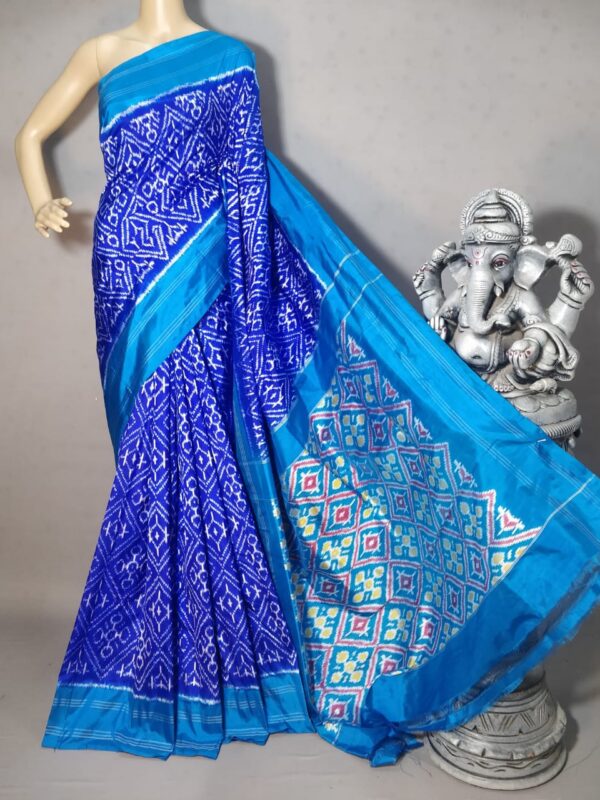 Pochampally pure ikkat silk saree