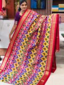 Combodian ikkat patola saree